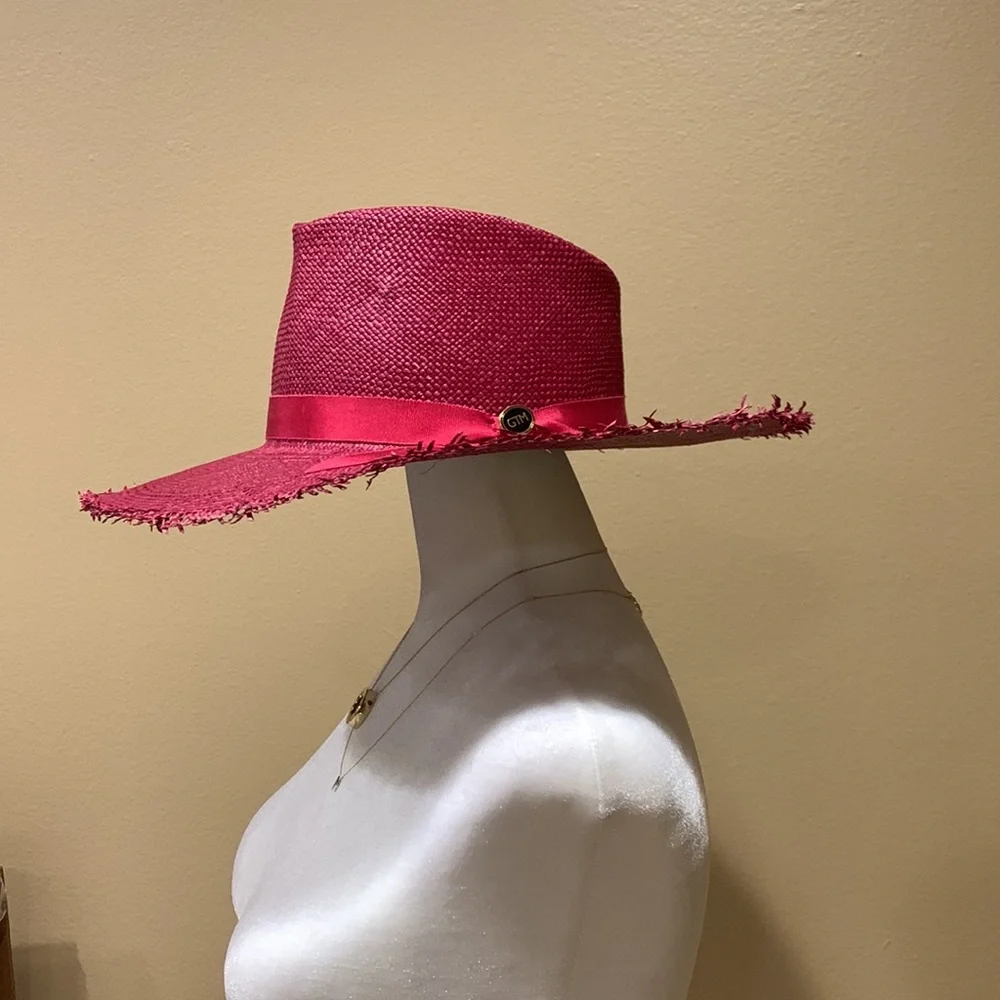 NWOT Gladys Tamez Straw Hat - Picture 8 of 10
